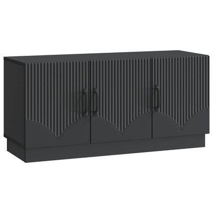 TV Cabinet Black 99 x 34.5 x 47 cm Engineered Wood