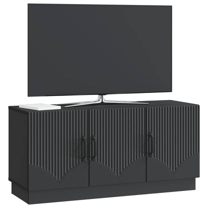 TV Cabinet Black 99 x 34.5 x 47 cm Engineered Wood
