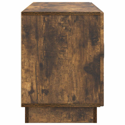TV Cabinet Smoked Oak 99 x 34.5 x 47 cm Engineered Wood