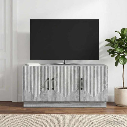 TV Cabinet Grey Sonoma 99 x 34.5 x 47 cm Engineered Wood