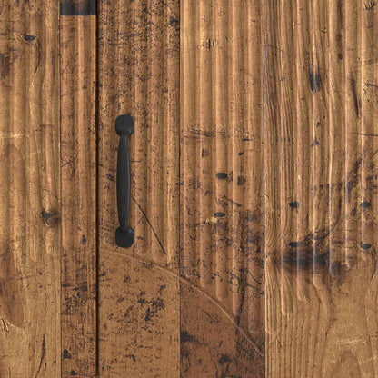 TV Cabinet Old Wood 99 x 34.5 x 47 cm Engineered Wood