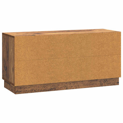 TV Cabinet Old Wood 99 x 34.5 x 47 cm Engineered Wood