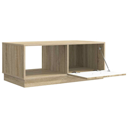 Coffee Table Sonoma Oak 90 x 50 x 37 cm Engineered Wood