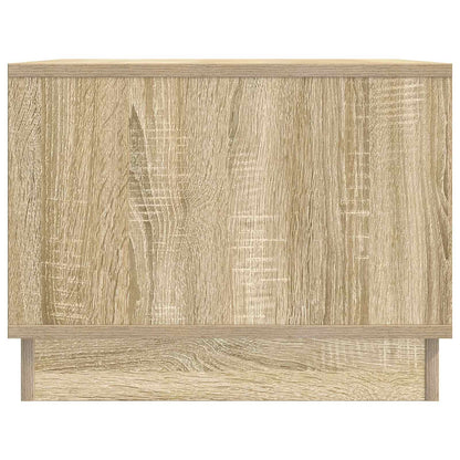 Coffee Table Sonoma Oak 90 x 50 x 37 cm Engineered Wood