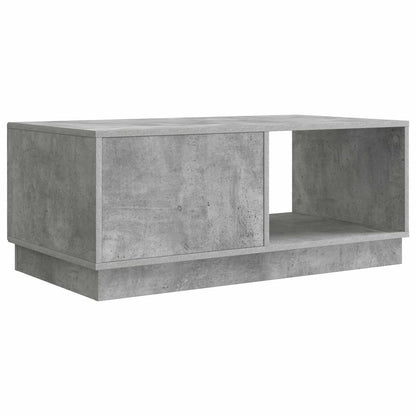 Coffee Table Concrete Grey 90 x 50 x 37 cm Engineered Wood