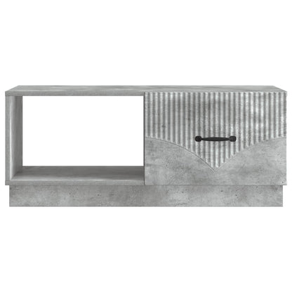 Coffee Table Concrete Grey 90 x 50 x 37 cm Engineered Wood