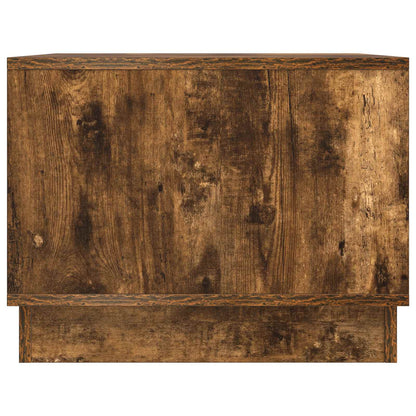 Coffee Table Smoked Oak 90 x 50 x 37 cm Engineered Wood