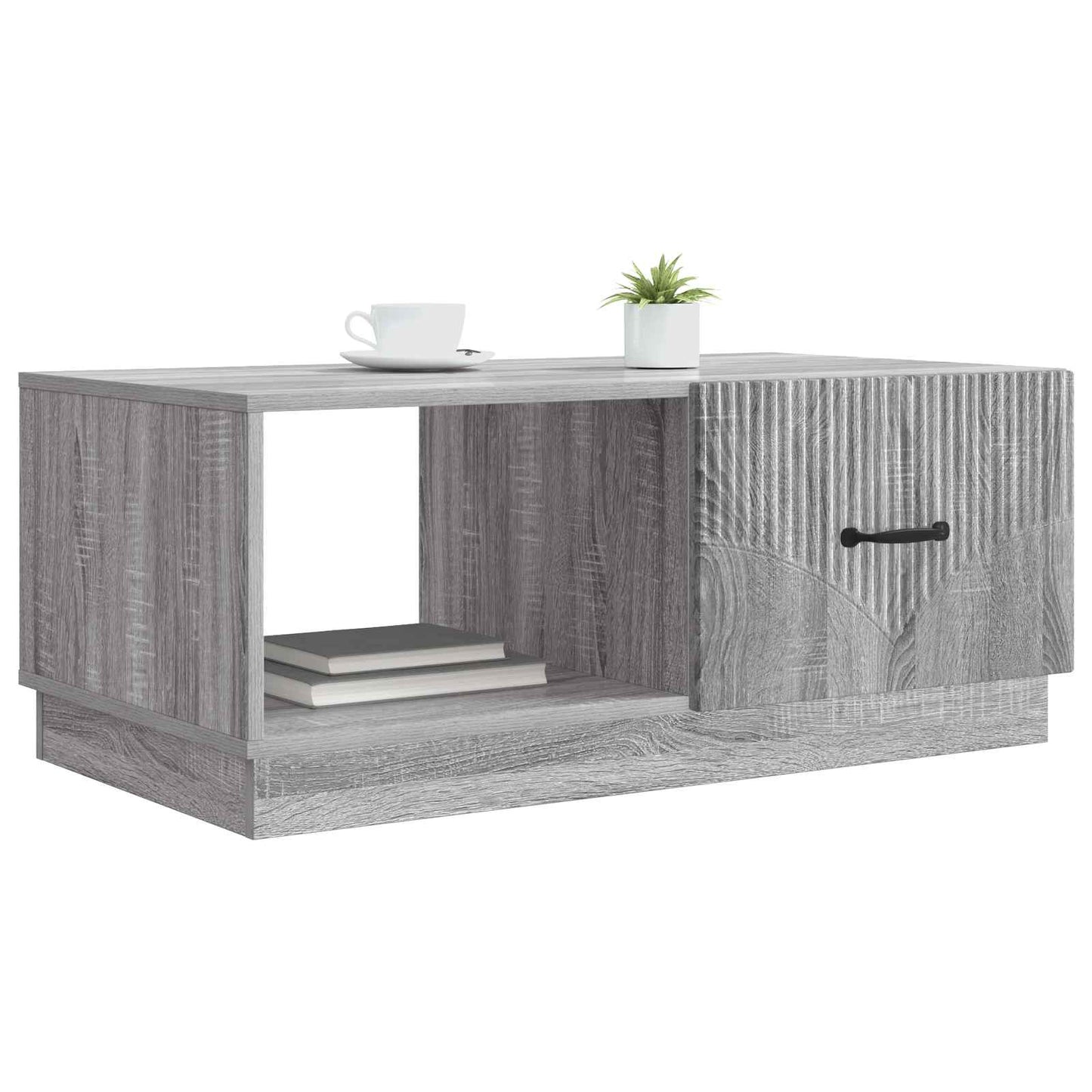 Coffee Table Grey Sonoma 90 x 50 x 37 cm Engineered Wood