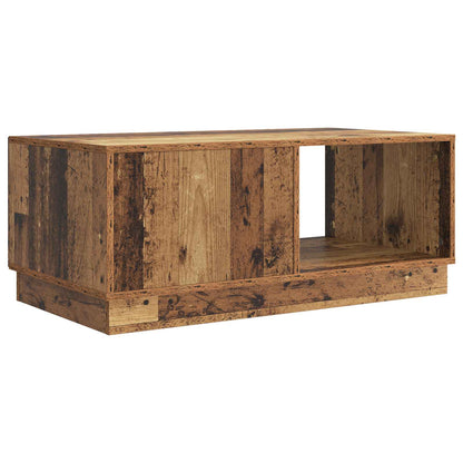 Coffee Table Old Wood 90 x 50 x 37 cm Engineered Wood