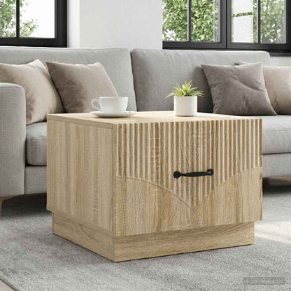 Coffee Table Sonoma Oak 49 x 50 x 37 cm Engineered Wood