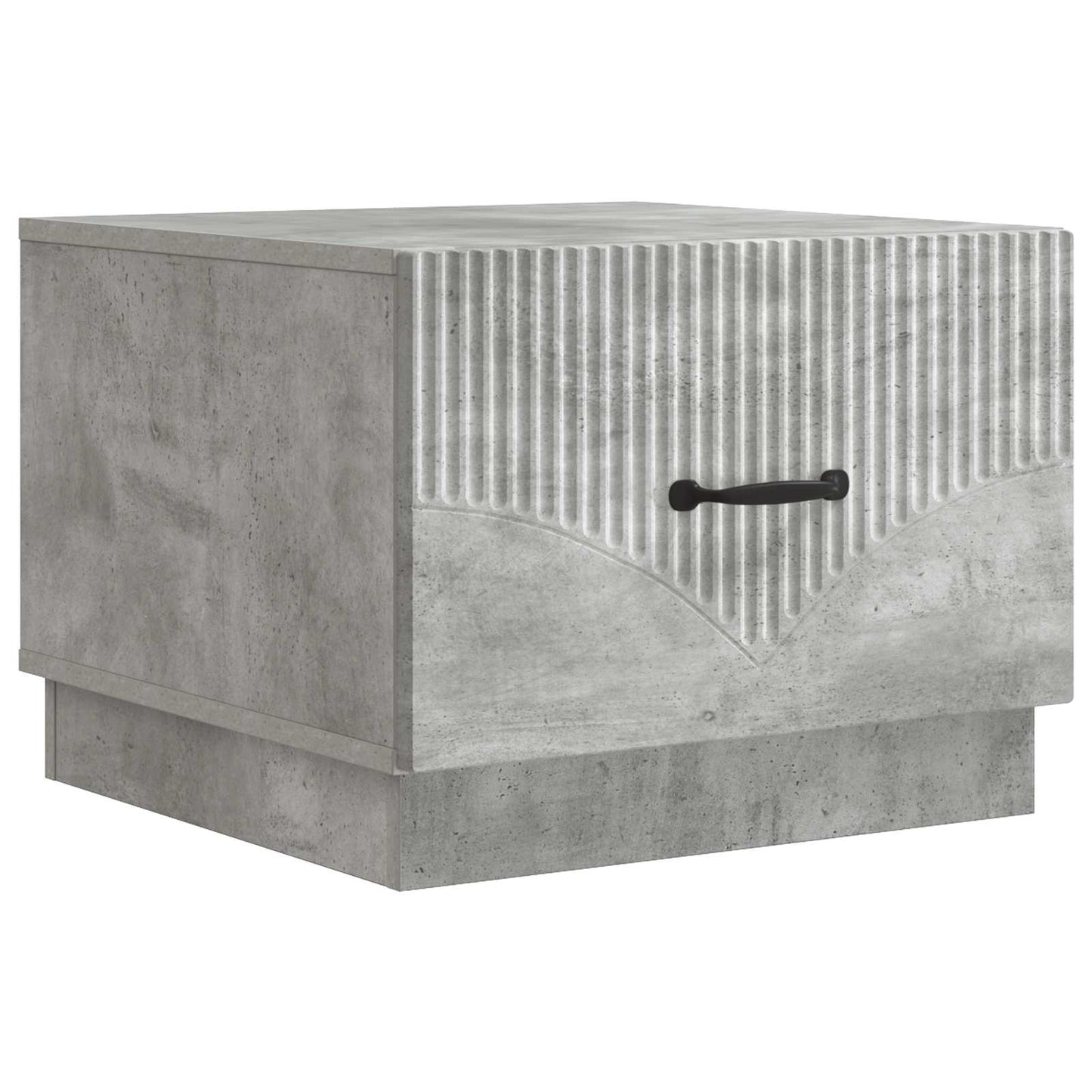 Coffee Table Concrete Grey 49 x 50 x 37 cm Engineered Wood