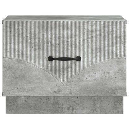 Coffee Table Concrete Grey 49 x 50 x 37 cm Engineered Wood