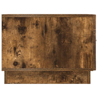 Coffee Table Smoked Oak 49 x 50 x 37 cm Engineered Wood