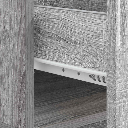 Coffee Table Grey Sonoma 49 x 50 x 37 cm Engineered Wood