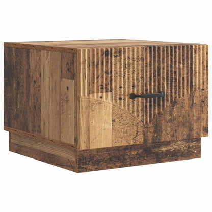 Coffee Table Old Wood 49 x 50 x 37 cm Engineered Wood