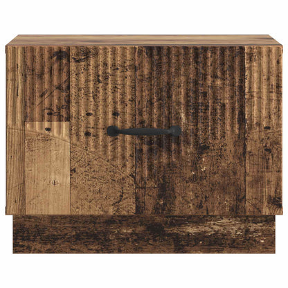 Coffee Table Old Wood 49 x 50 x 37 cm Engineered Wood