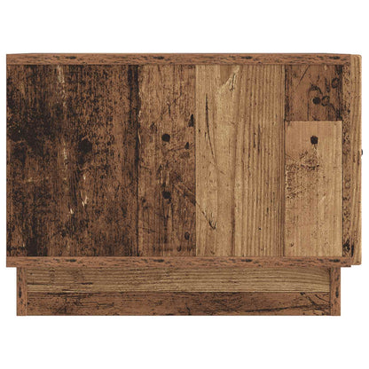 Coffee Table Old Wood 49 x 50 x 37 cm Engineered Wood