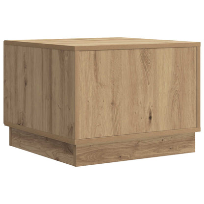 Coffee Table Artisan Oak 49 x 50 x 37 cm Engineered Wood