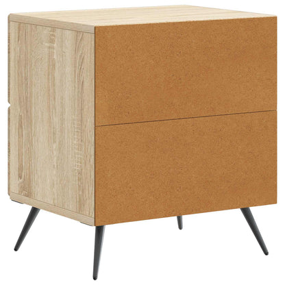 Bedside Cabinet Sonoma Oak 43 x 34.5 x 47.5 cm Engineered Wood