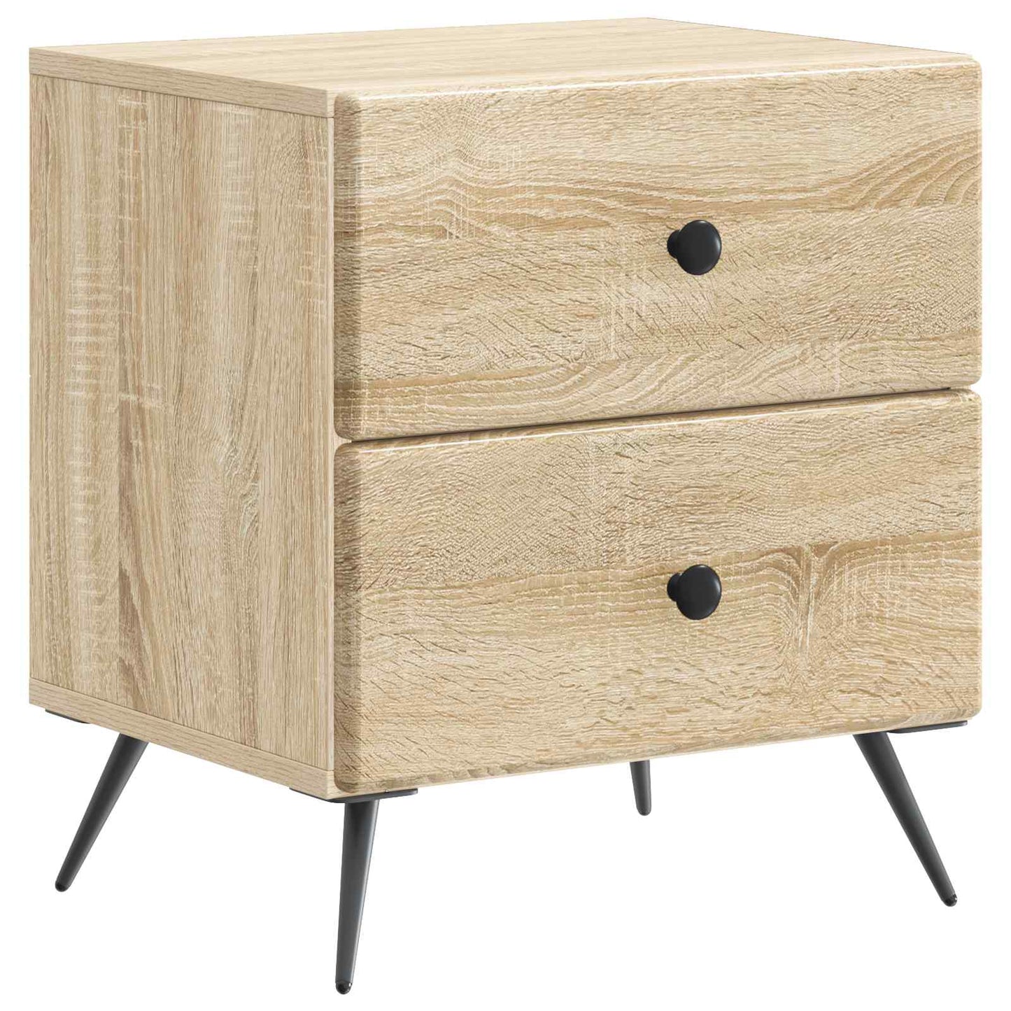 Bedside Cabinet 2 pcs Sonoma Oak 43 x 34.5 x 47.5 cm