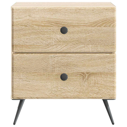 Bedside Cabinet 2 pcs Sonoma Oak 43 x 34.5 x 47.5 cm