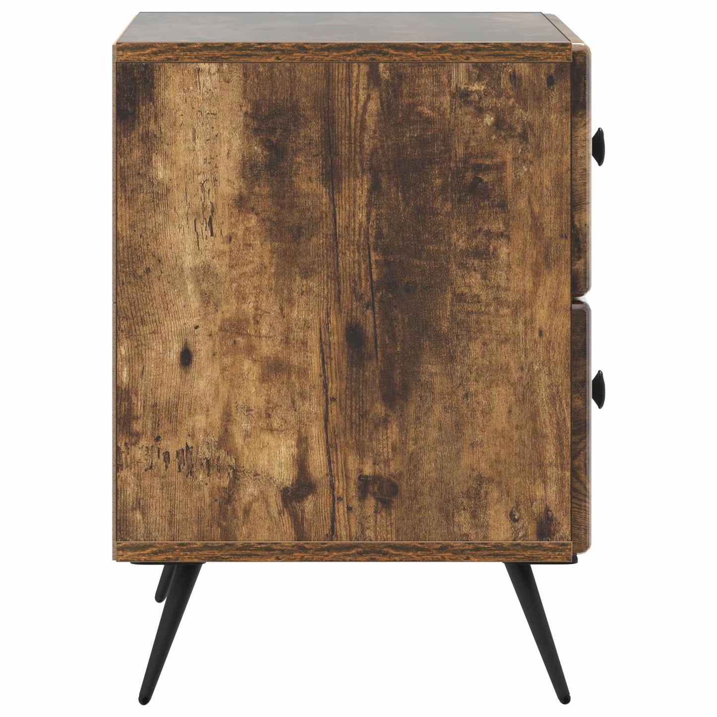 Bedside Cabinet Smoked Oak 43 x 34.5 x 47.5 cm Engineered Wood