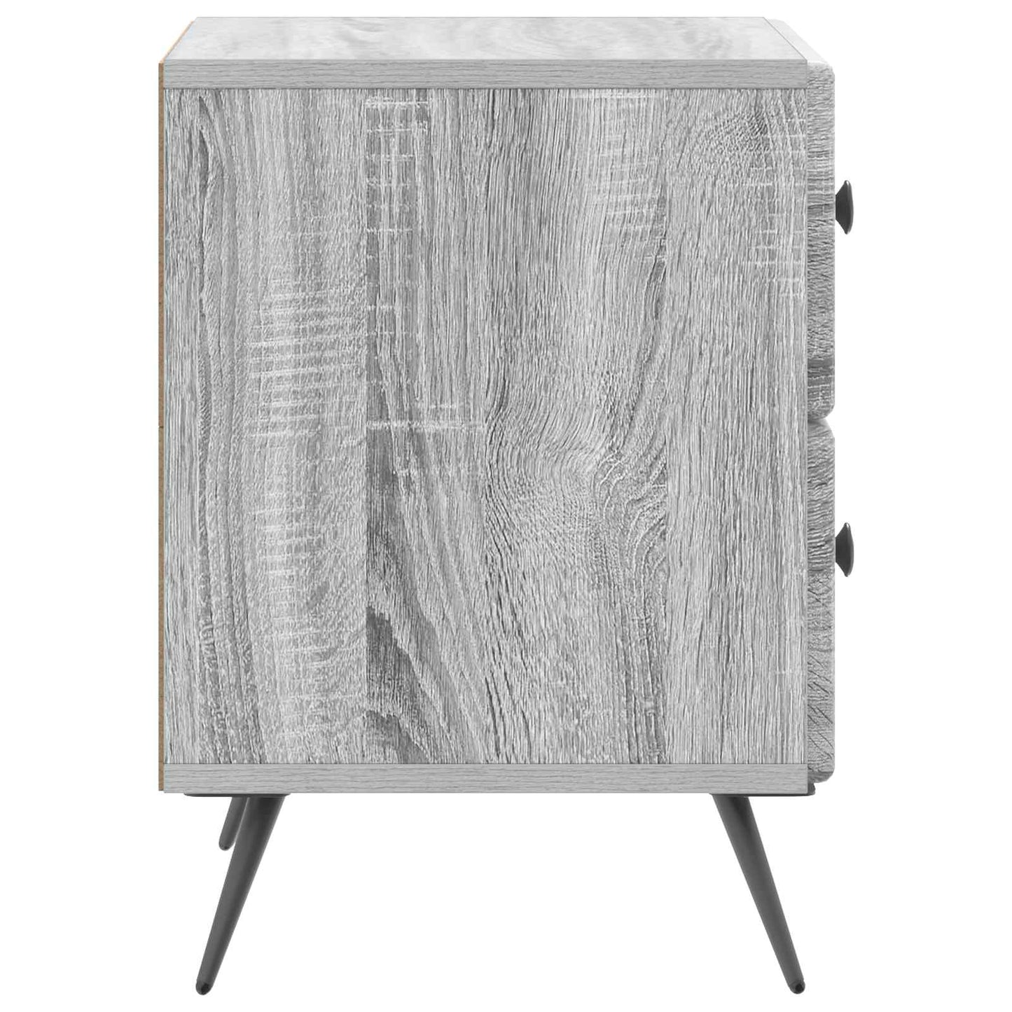Bedside Cabinet Grey Sonoma 43 x 34.5 x 47.5 cm Engineered Wood