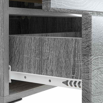 Bedside Cabinet 2 pcs Grey Sonoma 43 x 34.5 x 47.5 cm