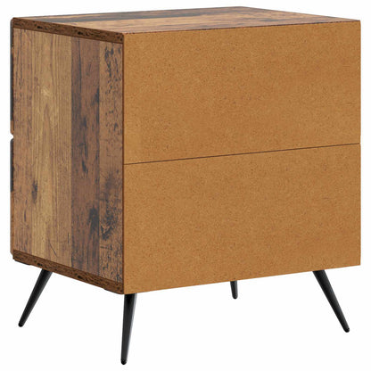 Bedside Cabinet Old Wood 43 x 34.5 x 47.5 cm Engineered Wood