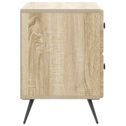 Bedside Cabinet Sonoma Oak 62 x 34.5 x 47.5 cm Engineered Wood