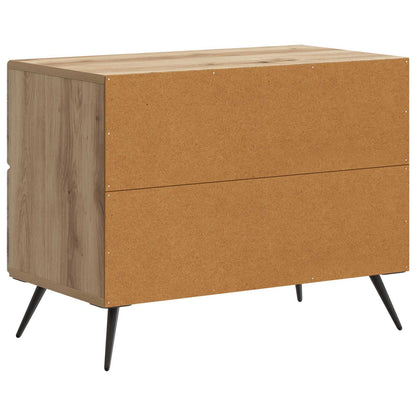 Bedside Cabinet Artisan Oak 62 x 34.5 x 47.5 cm Engineered Wood