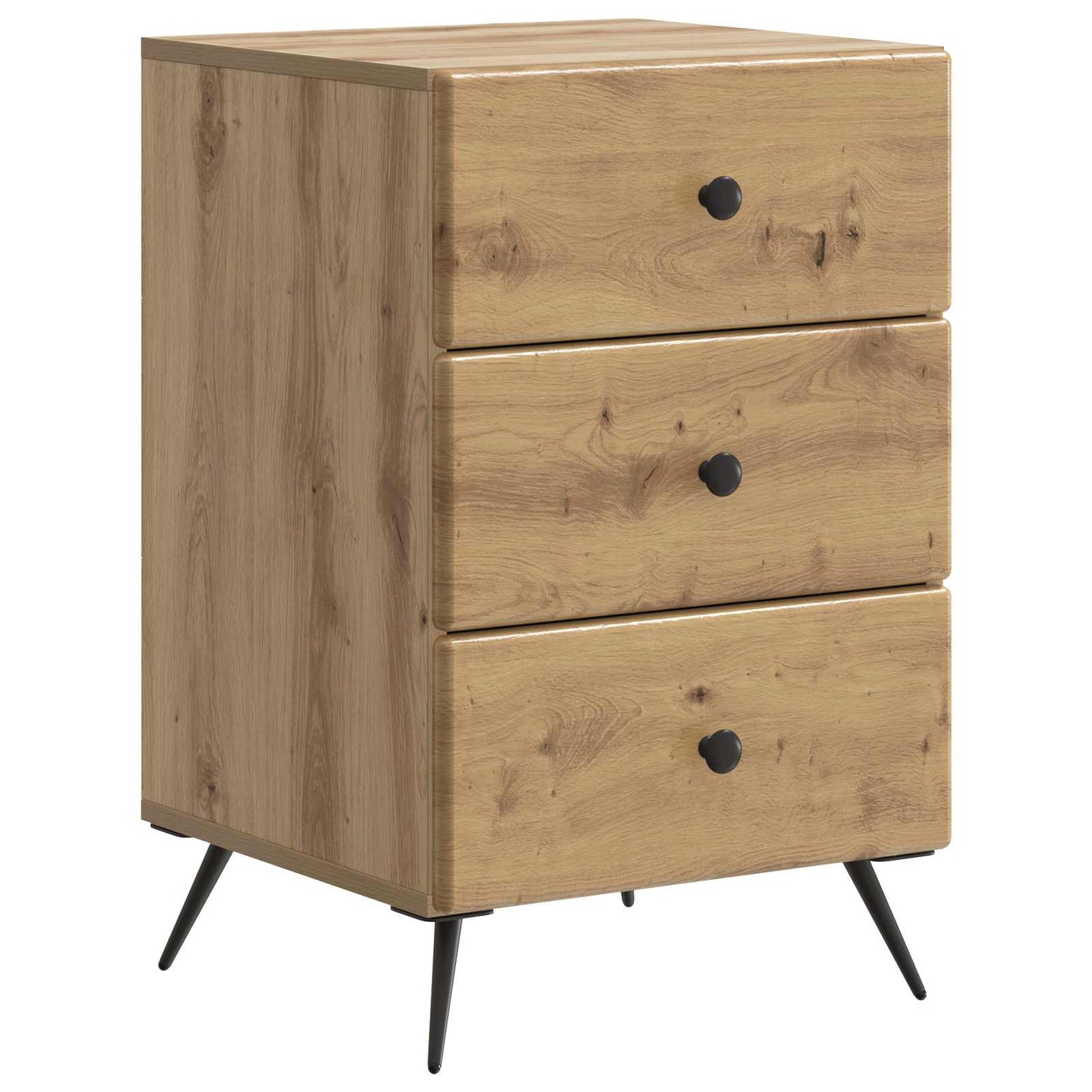 Bedside Cabinet Artisan Oak 43 x 41 x 66.5 cm Engineered Wood