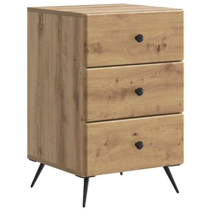 Bedside Cabinet Artisan Oak 43 x 41 x 66.5 cm Engineered Wood