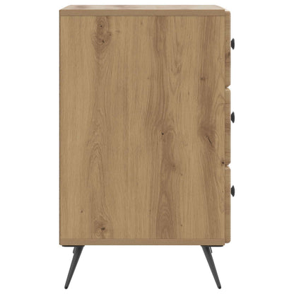 Bedside Cabinet Artisan Oak 43 x 41 x 66.5 cm Engineered Wood