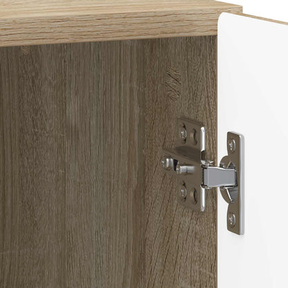 Bedside Cabinet Sonoma Oak 43 x 34.5 x 50 cm Engineered Wood