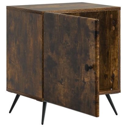 Bedside Cabinet 2 pcs Smoked Oak 43 x 34.5 x 50 cm