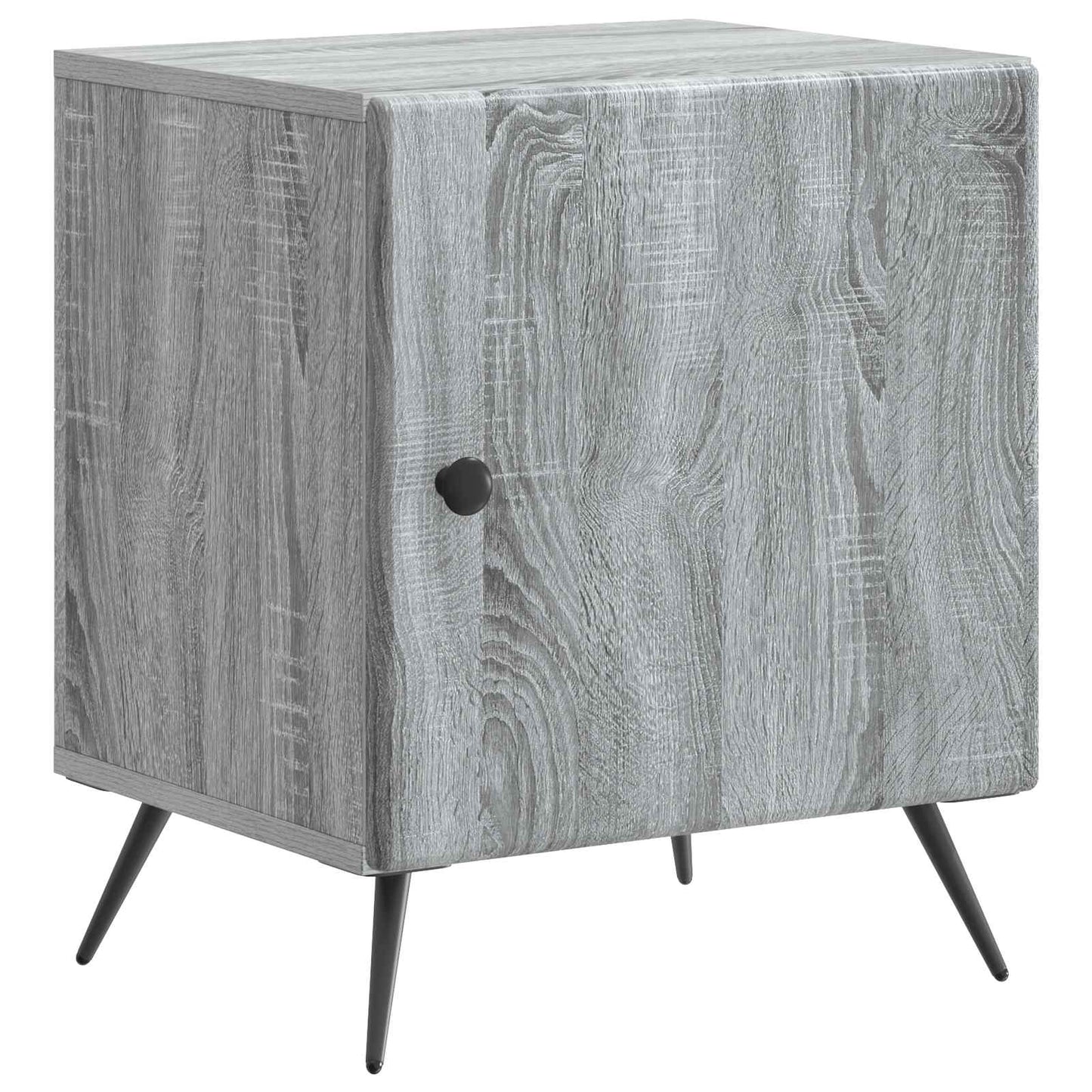 Bedside Cabinet Grey Sonoma 43 x 34.5 x 50 cm Engineered Wood