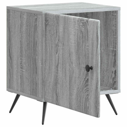 Bedside Cabinet Grey Sonoma 43 x 34.5 x 50 cm Engineered Wood