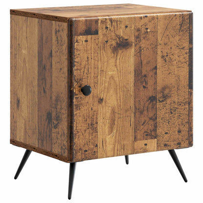 Bedside Cabinet 2 pcs Old Wood 43 x 34.5 x 50 cm