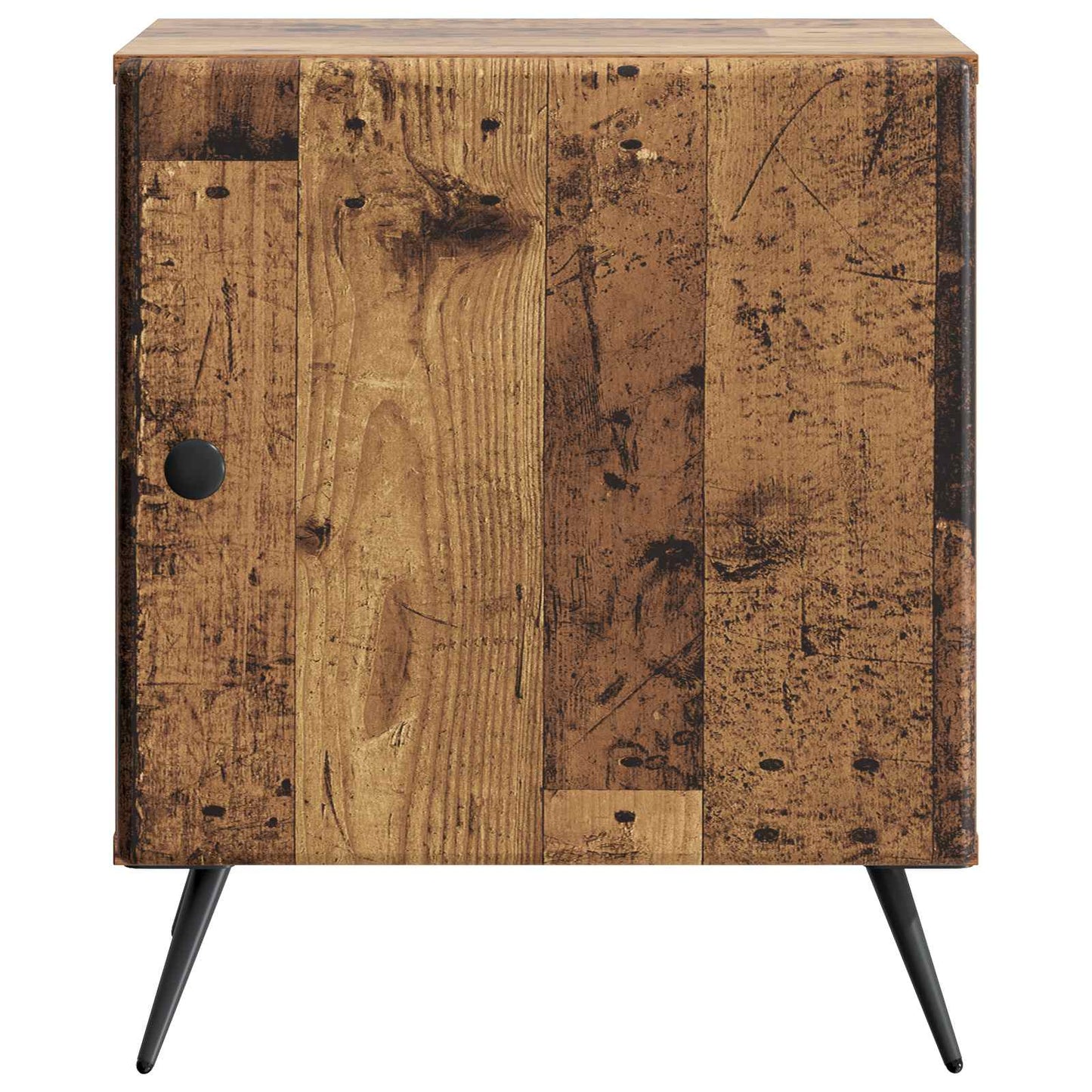 Bedside Cabinet 2 pcs Old Wood 43 x 34.5 x 50 cm