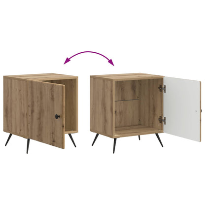 Bedside Cabinet 2 pcs Artisan Oak 43 x 34.5 x 50 cm