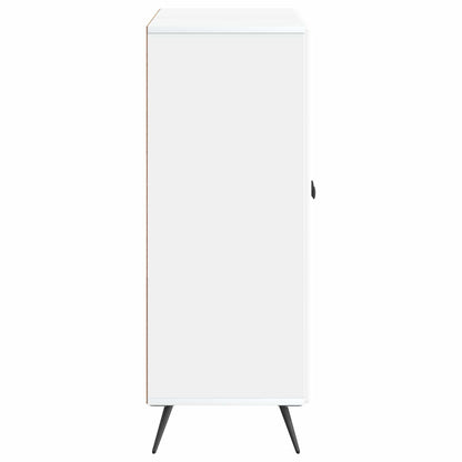 Sideboard White 66 x 34.5 x 90 cm Engineered Wood