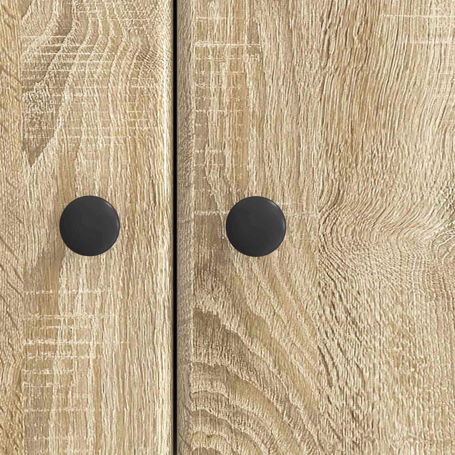 Sideboard Sonoma Oak 66 x 34.5 x 90 cm Engineered Wood