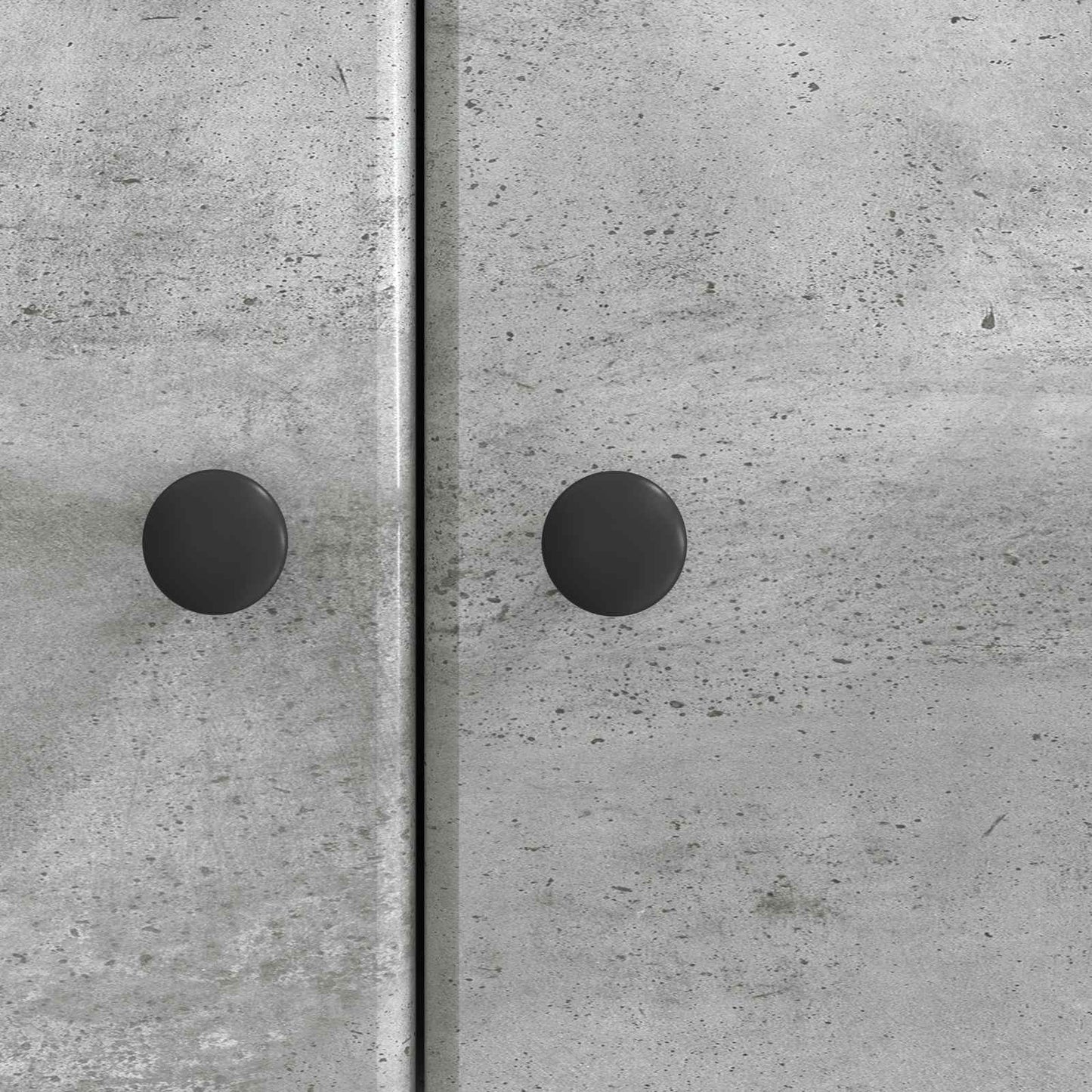Sideboard Concrete Grey 66 x 34.5 x 90 cm Engineered Wood