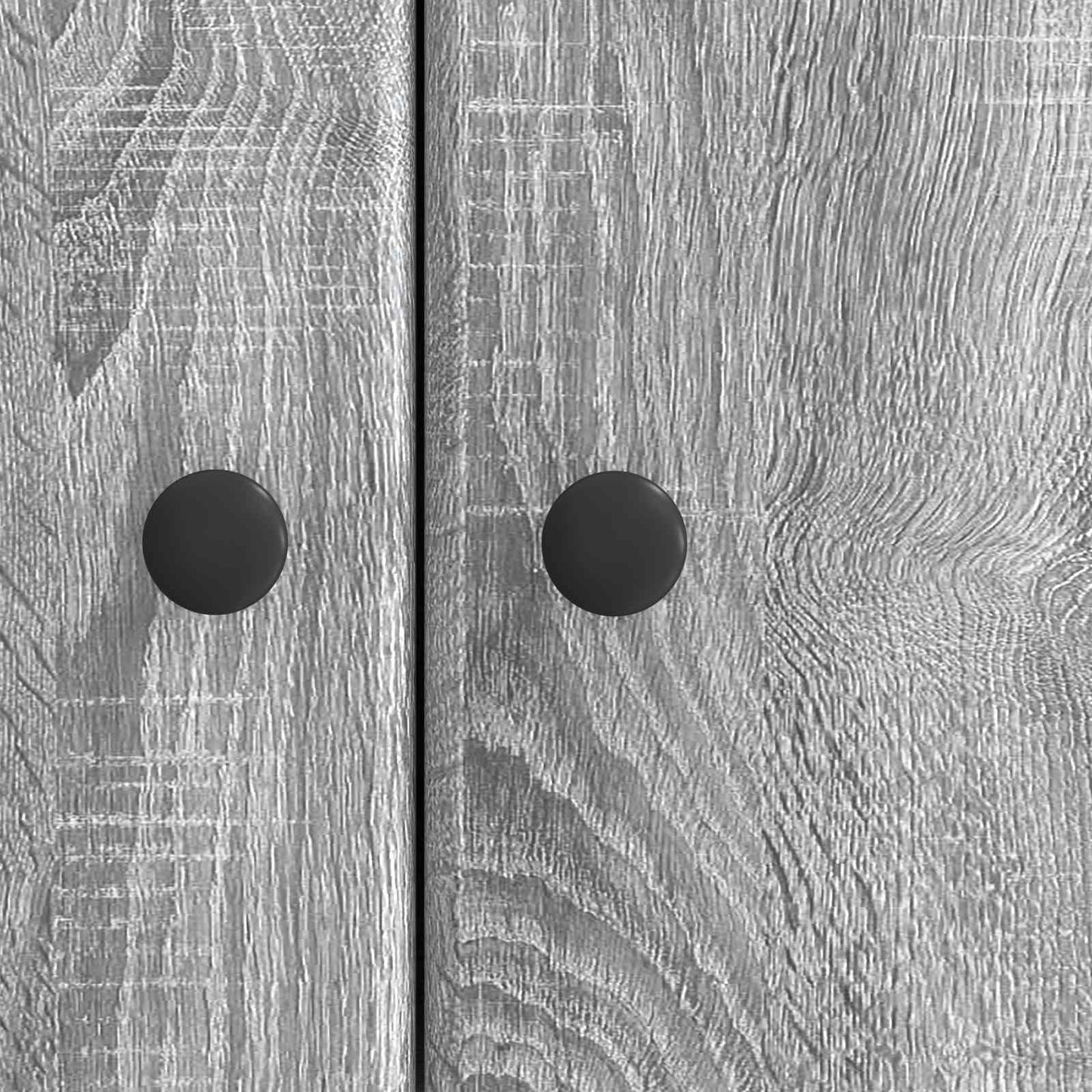 Sideboard Grey Sonoma 66 x 34.5 x 90 cm Engineered Wood