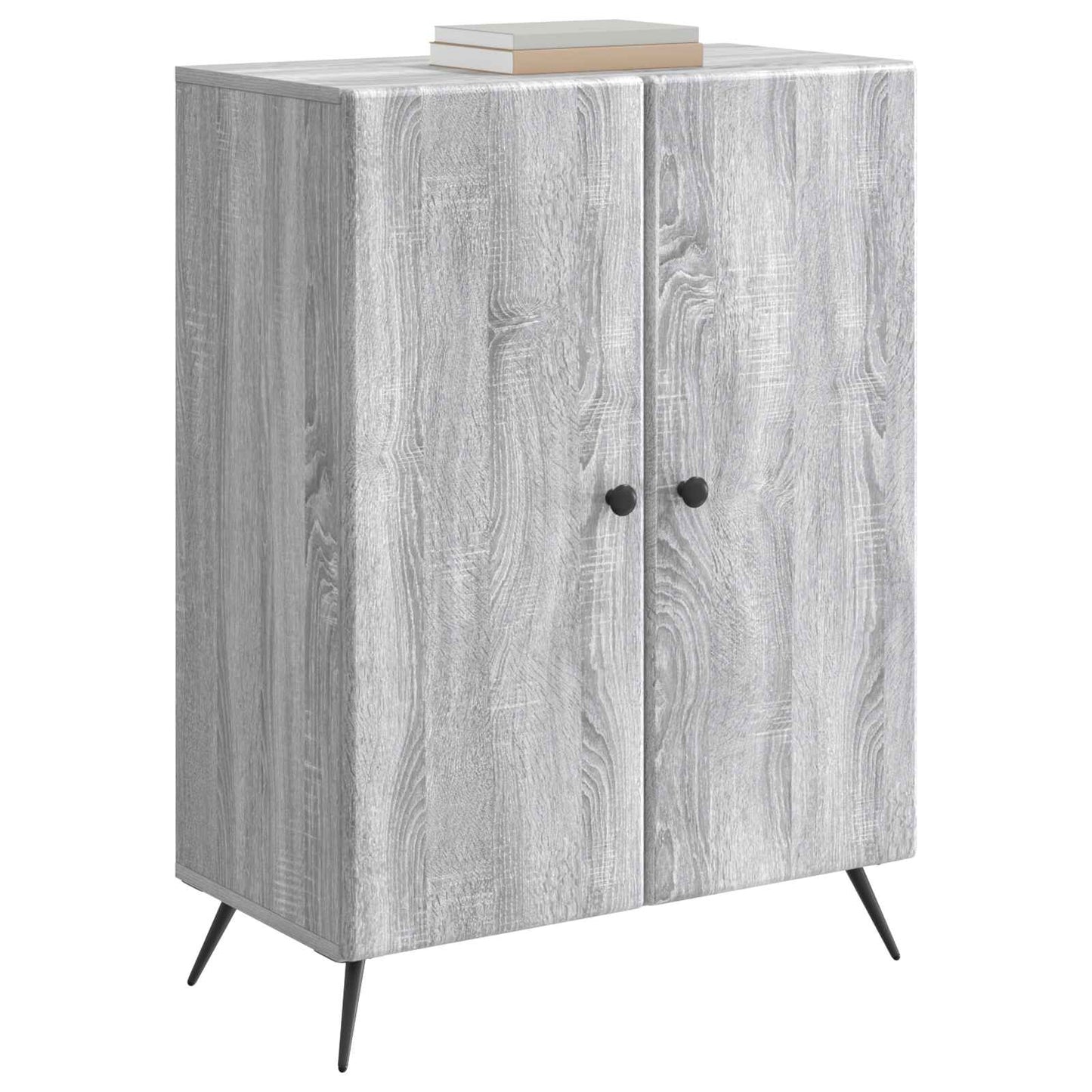 Sideboard Grey Sonoma 66 x 34.5 x 90 cm Engineered Wood