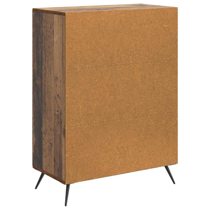 Sideboard Old Wood 66 x 34.5 x 90 cm Engineered Wood