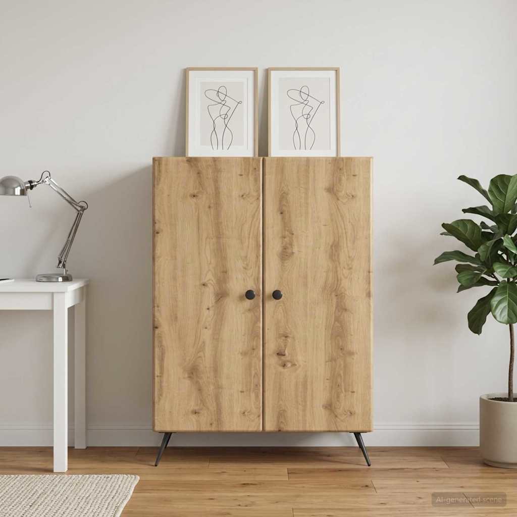 Sideboard Artisan Oak 66 x 34.5 x 90 cm Engineered Wood