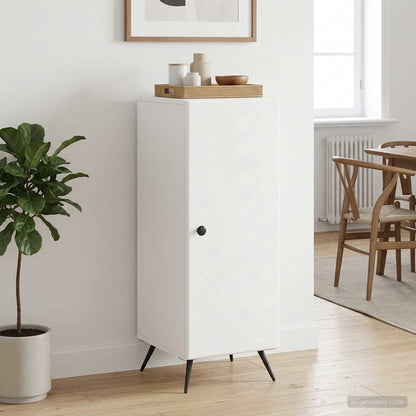 Sideboard White 33 x 34.5 x 90 cm Engineered Wood