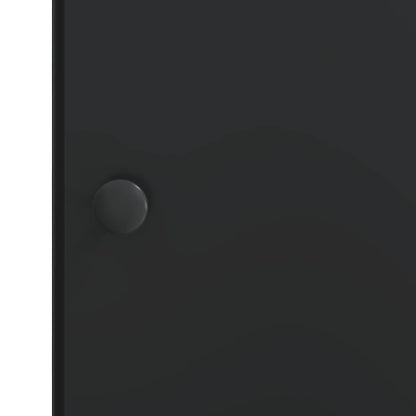 Sideboard Black 33 x 34.5 x 90 cm Engineered Wood